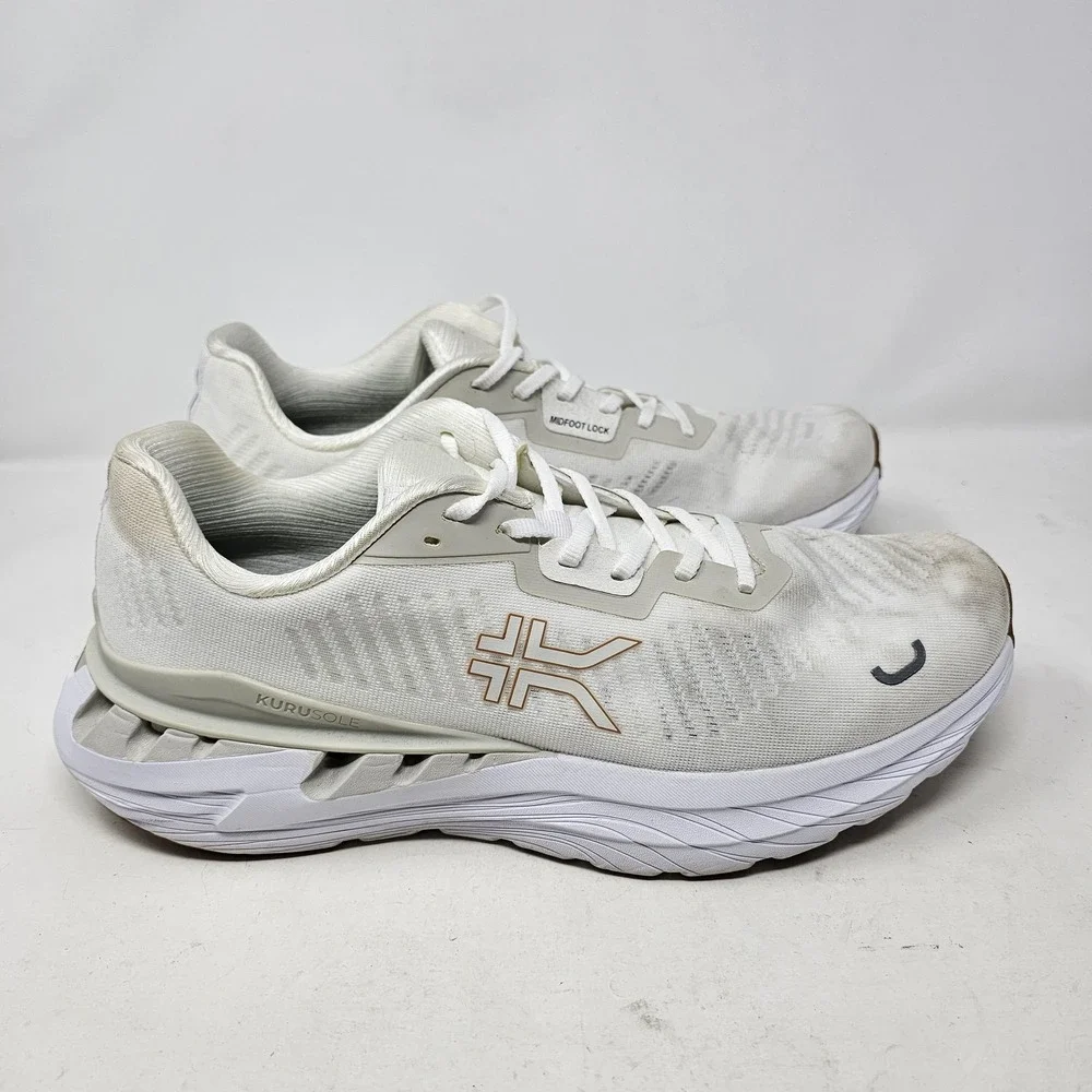 KURU TRIPLE MAX Ion Running Shoes Mens 13 White Arch Support Sneakers 105901130‎